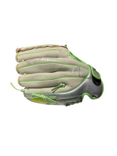 Used Mizuno FINCH GREEN BB/SB Glove RH Throw Green 11 1/2" 11834-S000044447