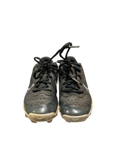 Used Nike DIAMOND CLEATS BB/SB Cleats Black Youth 13.0 11834-S000045635