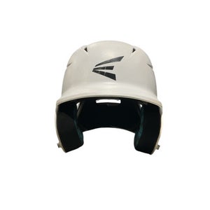 Used Easton WHITE HELMET Batting Helmet No Mask White One Size 11834-S000045688