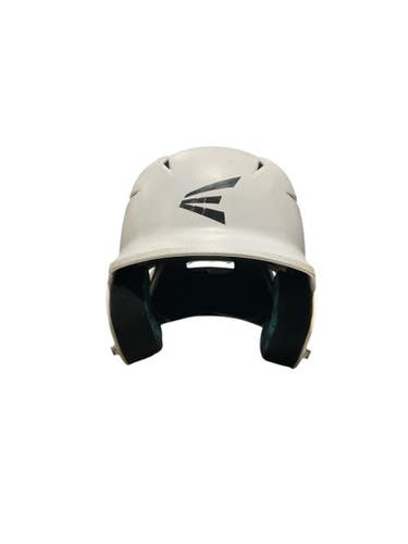 Used Easton WHITE HELMET Batting Helmet No Mask White One Size 11834-S000045688