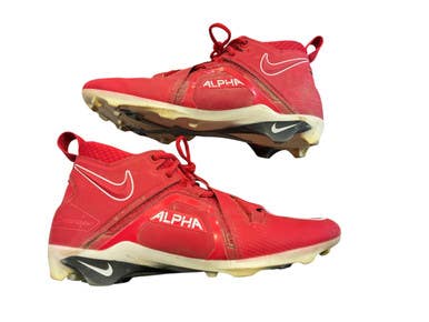 Used Nike Adult FB Cleats Red Senior 10 11873-S000226443