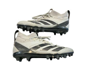 Used Adidas ADIZERO Adult FB Cleats Grey Senior 6 11873-S000229616