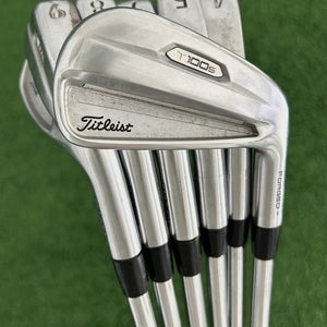 Titleist T100s 21 Forged Iron Set 4-9 / Oban CT-125 Extra Stiff