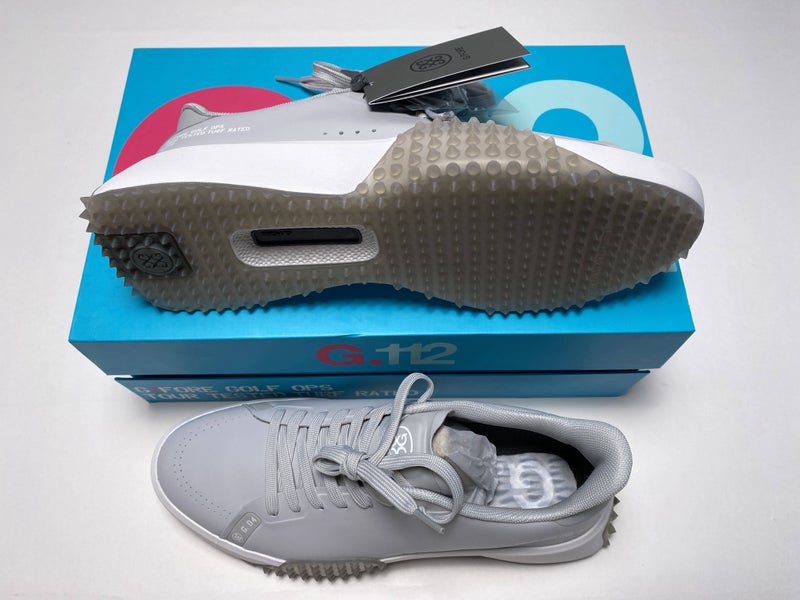 G/FORE G.112 Golf Shoes Grey White Men's SZ 10.5 NEW