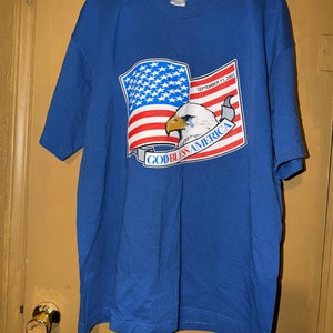 Tour Champ USA America American 9/11/01 Remembrance God Bless Shirt Men’s XL Used