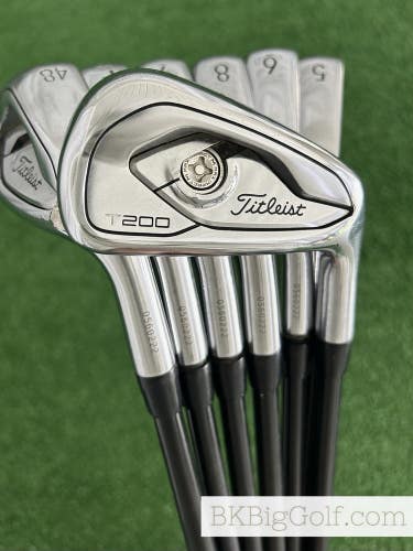 Titleist T200 Forged Iron Set 5-48 / Tensei Red Regular Graphite
