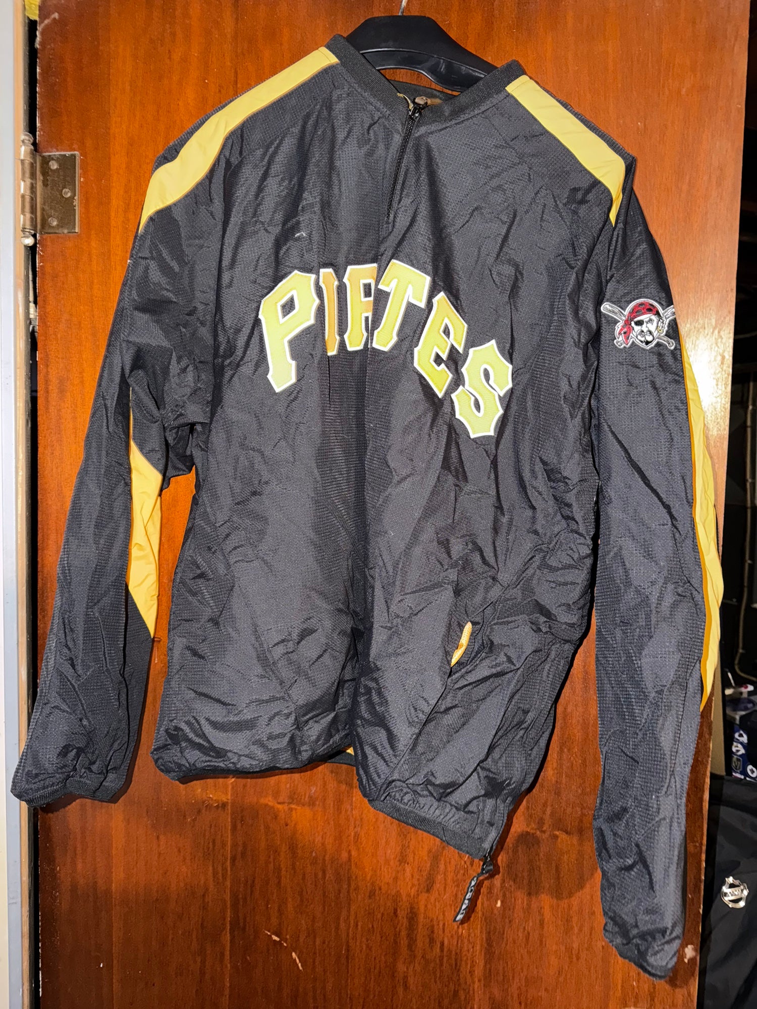 majestic home plate tech fleece pullover