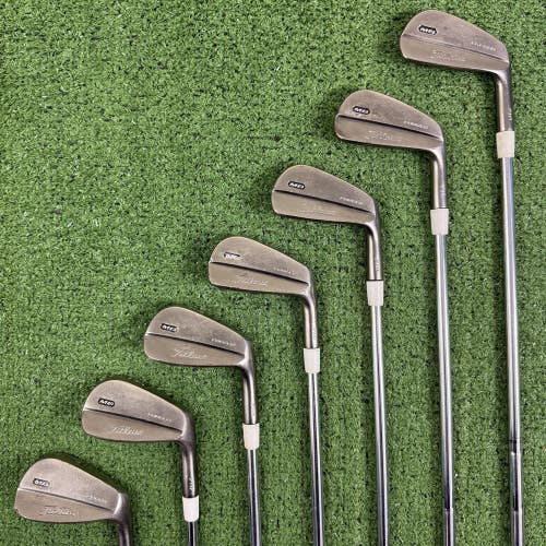 Titleist MB 710 Forged Gunmetal Iron Set 4-PW Dynamic Gold S300 Stiff Flex