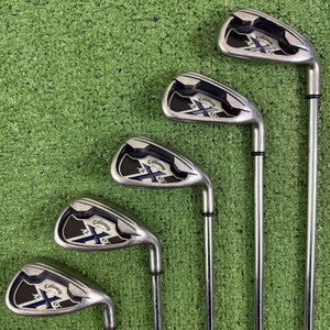 Callaway X20 Iron Set 6-9 AW Steel FCM Rifle Flighted 5.5 Regular Flex