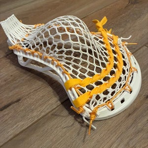 GCA Head (White) strung Yellow