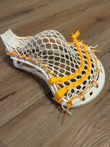 GCA Head (White) strung Yellow