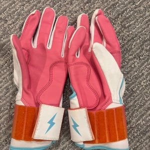 Bear Series Long Cuff Batting Gloves - Sunrise