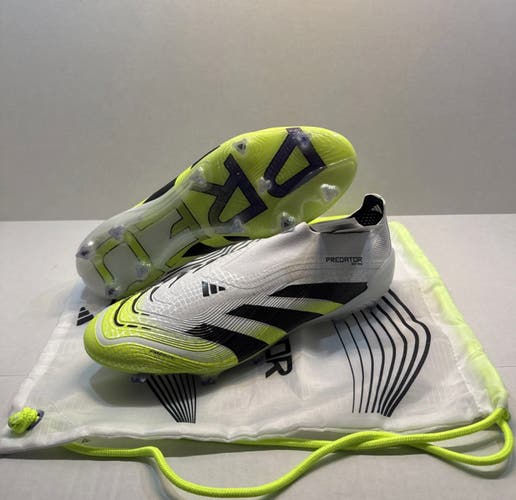 Men's Size M 12.5 (W 13.5) Adidas predator ELite Cleats (New)