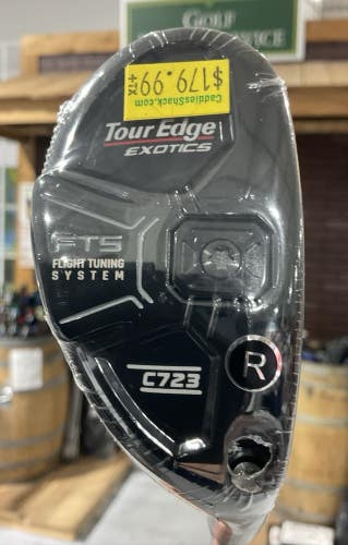 Tour Edge EXOTICS C723 21 #4 Hybrid 39.5" TENSEI AV Series 65 Regular Flex RH