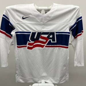 Nike Team USA 2021 IIHF Hockey Jersey White XL