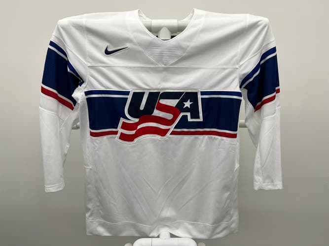 Nike Team USA 2021 IIHF Hockey Jersey White XL
