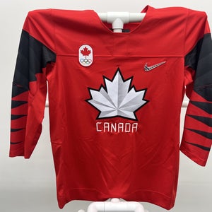 Nike Team Canada 2018 Pyeongchang Olympic Hockey Jersey Red XL