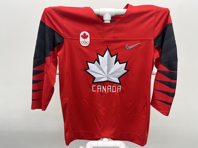 Nike Team Canada 2018 Pyeongchang Olympic Hockey Jersey Red XL