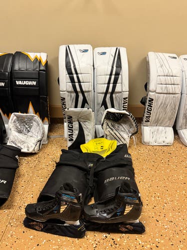 33+2" Vaughn V9 Pro Carbon Goalie Set (Used) + MORE!!!!