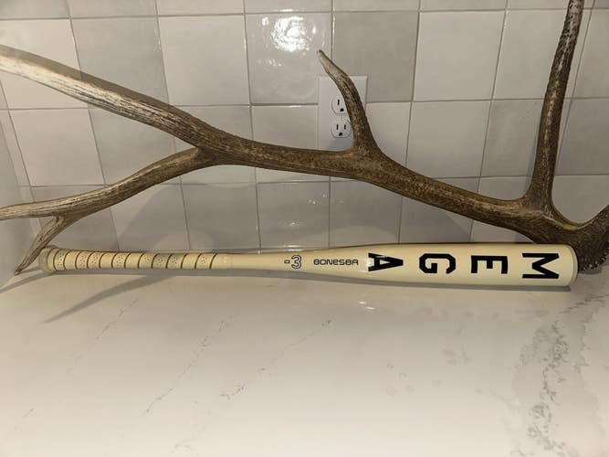 NEW Bonesbr MEGA 33.5/30.5 (-3) BBCOR Baseball Bat