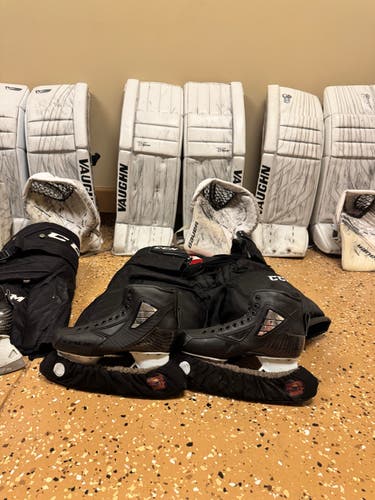 34+2" Vaughn Velocity XFP Regular Goalie Full Set (Used) + MORE!!!!