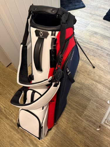Vessel Player V Pro Red, White, and Blue stand bag (Pics to post this evening 2-12)