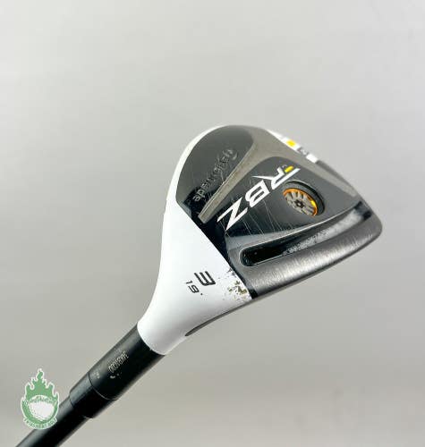 Used TaylorMade RBZ Stage 2 Rescue 3 Hybrid 19* 65g Regular Graphite Golf Club