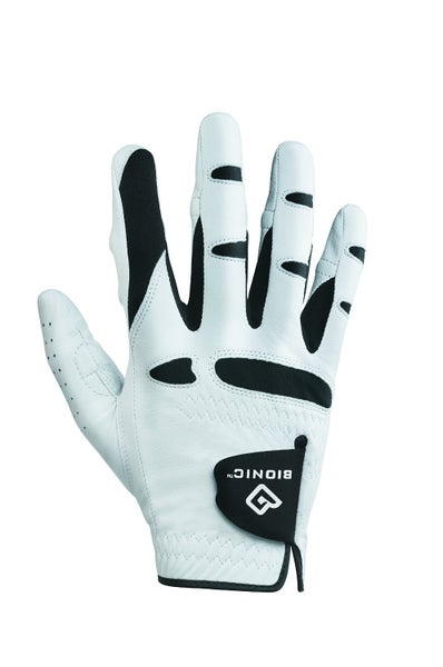 Bionic Stable Grip Golf Glove Natural Fit (Men's White, Left, SMALL) NEW