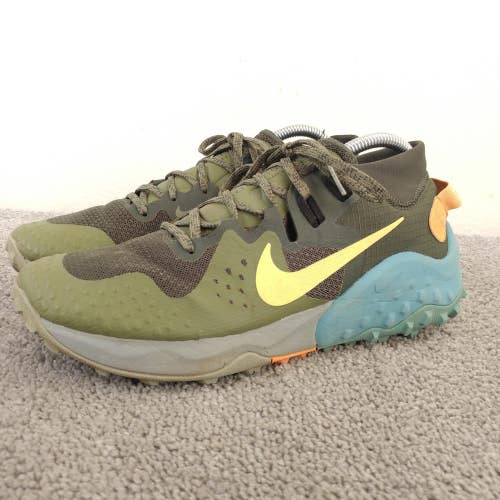 Nike Air Zoom Wildhorse 6 Sequoia Mens Size 8.5 BV7106-300 Green Trail Sneakers