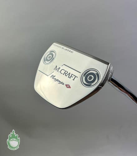 NEW RH Mizuno M Craft Nagoya B Nickel Forged 35" Putter Steel Golf Club