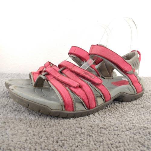 Teva Tirra Womens Size 7.5 Sandals Coral Pink Slingback Shoes Outdoor