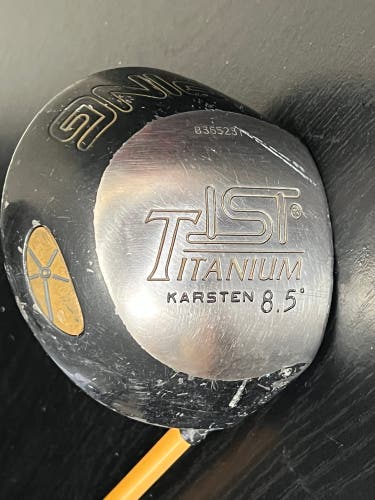 Ping ISI Titanium Driver Karsten 8.5 RH Pro Force Stiff Flex Lamkin Crossline