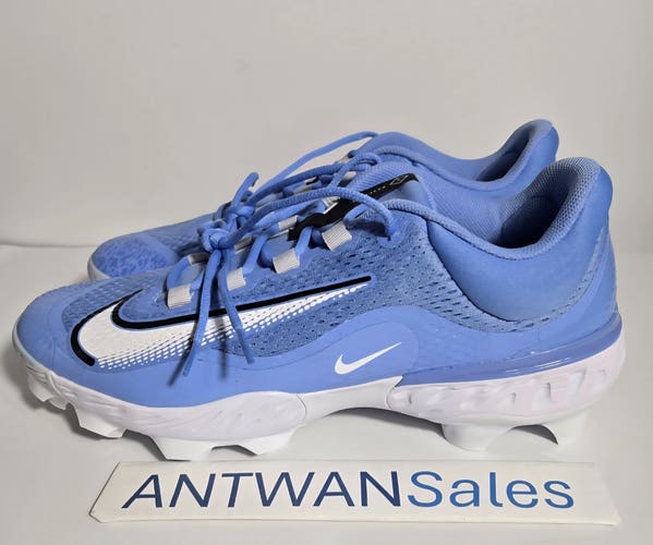 Nike Alpha Huarache Elite 4 UNC University Blue/White Mens Size 15 FN7222-403