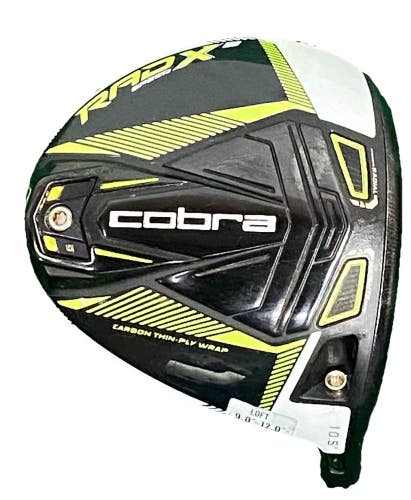 Cobra RadSpeed XB King 10.5* Driver Head Only RH Component Adjustment Tool HC