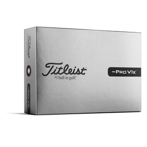 TITLEIST PRO V1X LEFT DASH WHITE GOLF BALL DOZEN 2026