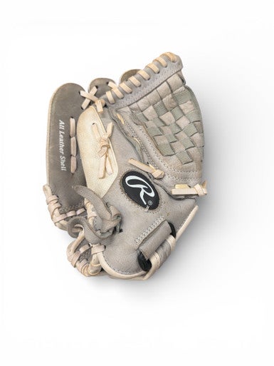 Used Rawlings HIGHLIGHT SERIES BB/SB Glove LH Throw Grey 11 1/2" 11863-S000025205