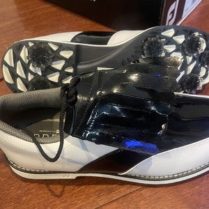 NEW! Footjoy Dryjoy Premire Series Womens Golf shoes size 7 White/Black 99040