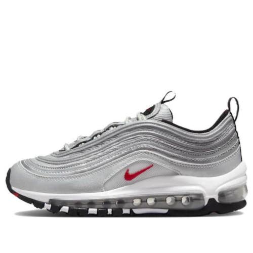 Nike Air Max 97 GS 918890-001 Sneakers Kids Silver Bullet Lifestyle Shoes HTAT35