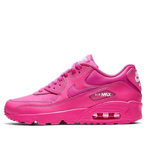 Nike Air Max 90 (GS) 833376-603 Sneaker Kids US 5.5Y Pink Lifestyle Shoes HTAT36