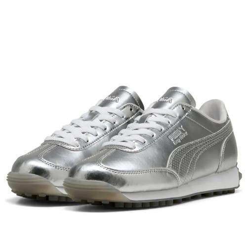Puma Easy Rider Astro Escape 401732-01 Women's US 8 Silver Walking Shoes ZAP2195