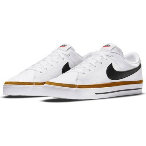Nike Court Legacy DH3162-100 Men's 10.5 White Leather Lifestyle Shoes ZAP1981