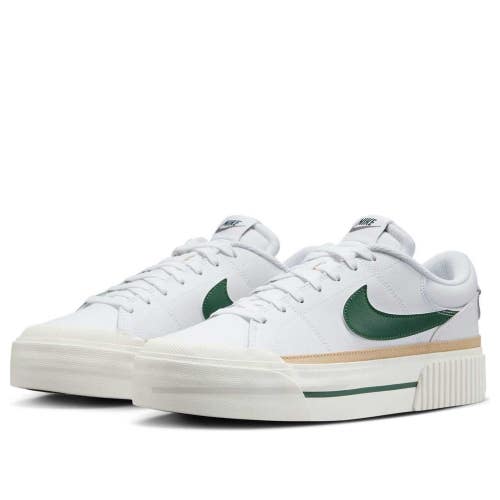 Nike Court Legacy Lift DM7590-107 Sneaker Women's 8 White Platform Shoes ZAP2293