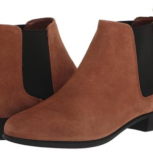 Aerosoles Step Dance Boots Women's US 6.5 Dark Wheat Suede Ankle Bootie ZAP1903