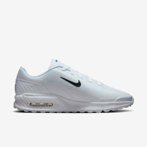 Nike Air Max Bia Sneakers Men's US 10 White Lace Up Lifestyle Shoes ZAP1996