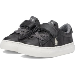 Polo Ralph Lauren Sayer PS RF104257T Toddler 4.5 Gray Camo Casual Shoes ZAP1830