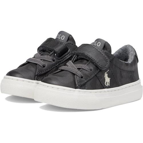 Polo Ralph Lauren Sayer PS RF104257T Toddler 4.5 Gray Camo Casual Shoes ZAP1830