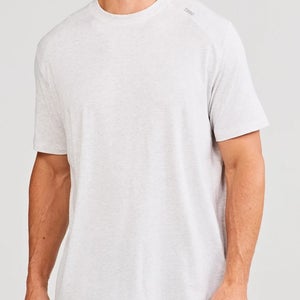 Tasc Performance Carrollton Fitness T-Shirt Mens Medium Marble Crew Neck GBO2203