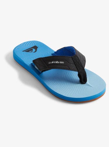 Quiksilver Carver Switch AQBL100562-BYJ5 Sandals Boys 6 Blue Flip Flop JOBB2156