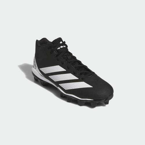 Adidas Adizero Impact.2 IE3992 Men's US 9.5 Black Molded Football Cleats VER1276