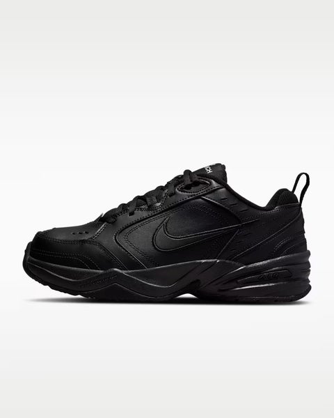 Nike Air Monarch IV 416355-001 Men's 8 4E Extra Wide Black Workout Shoes VER1160